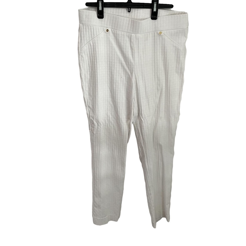 White Trousers Stretchy